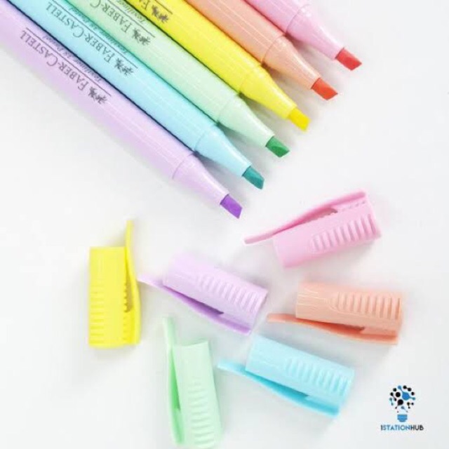 

Faber Castell Pastel Highlighter / Stabilo Warna Pastel
