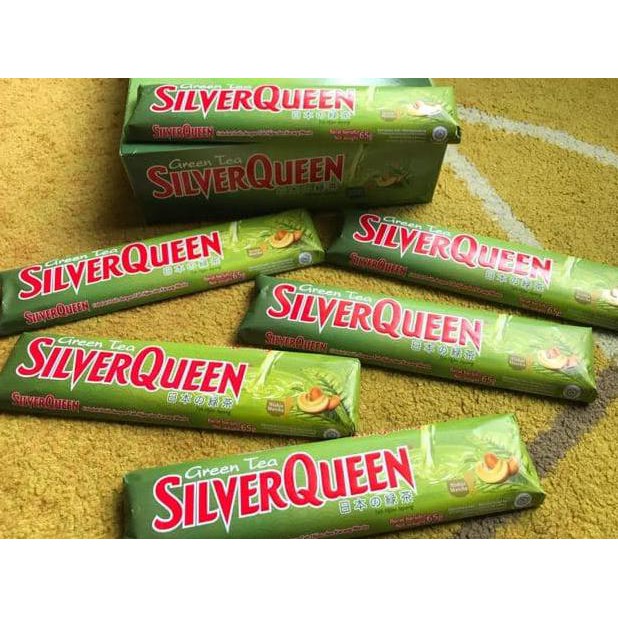 Hot Sale Cokelat Silverqueen Green Tea 65G For 3 Pc