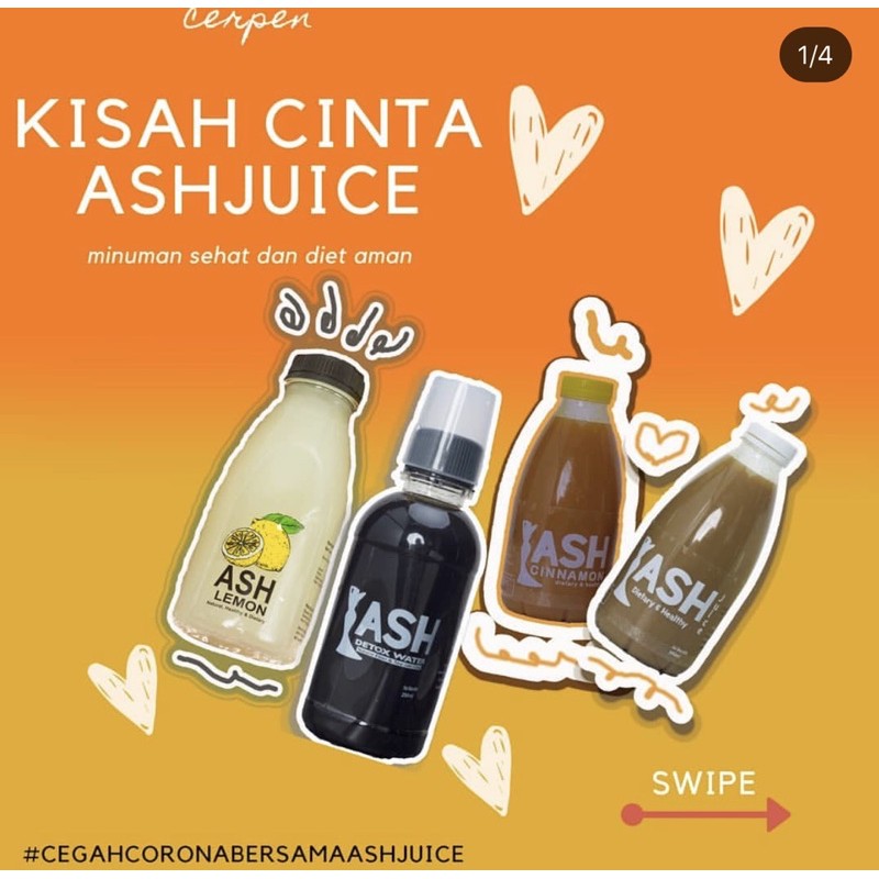 Ash Juice Paket Detox Lemon