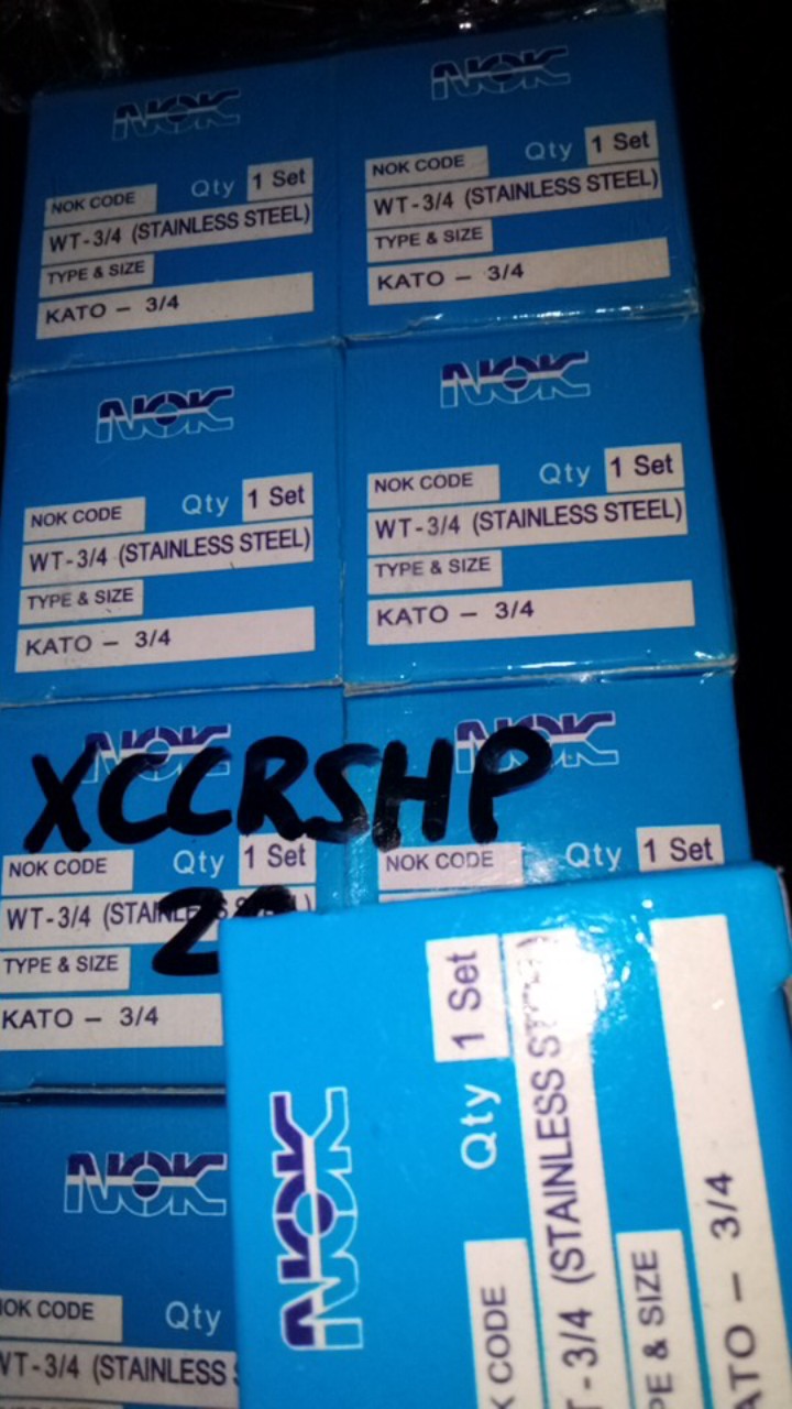 Mechanical Seal Sil Kato Nok List Biru Mesin Pompa Air Alkon Tipe Wp50 Wp80 2inci 3inci