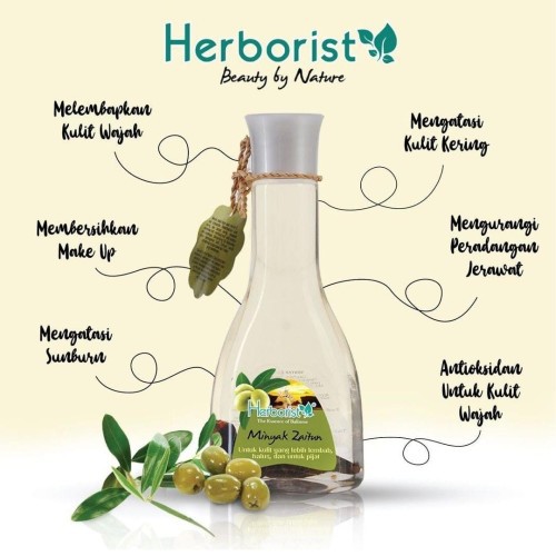 Herborist Minyak Zaitun 150ml - mesage oil