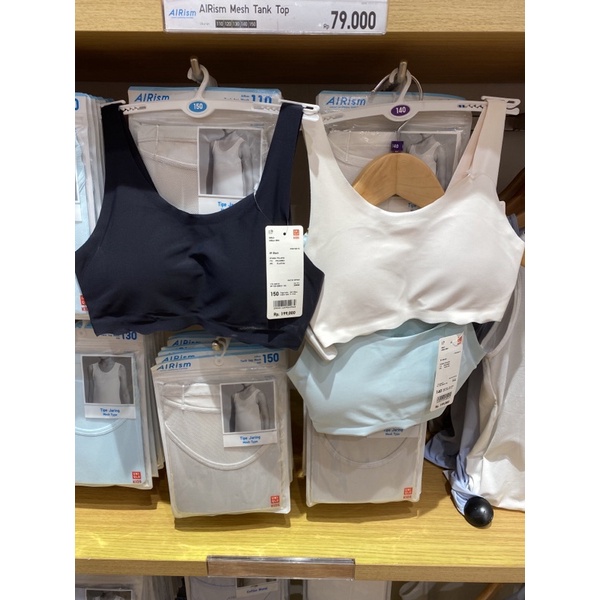 Girls Anak Uniqlo AIRism Bra Top
