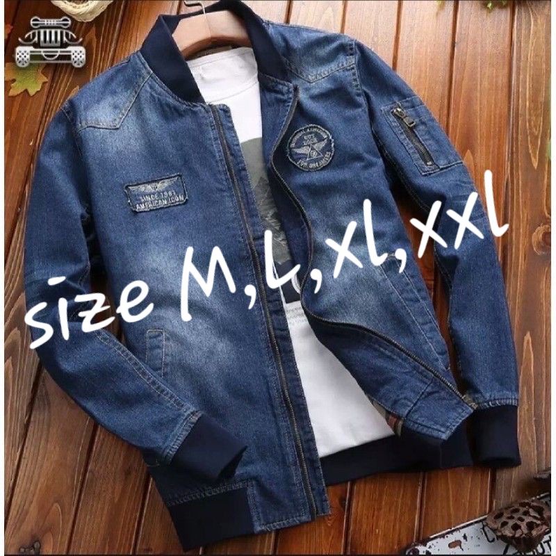 Jaket Jeans Denim Terbaru Rocafela Premium Pria | Cowok | Laki laki