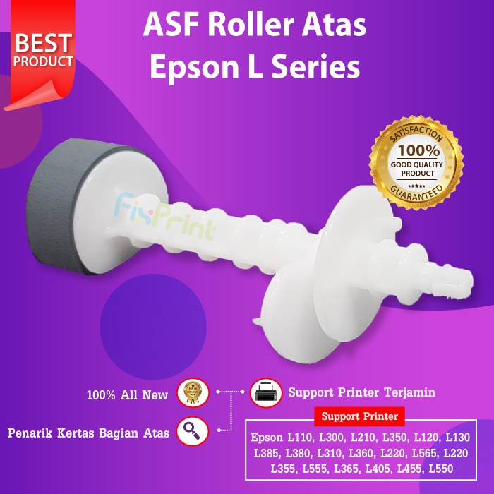 ASF Atas Shaft Roller Bawah Epson L120 L121 L110 L360 Printer L565 L355 L365 L385