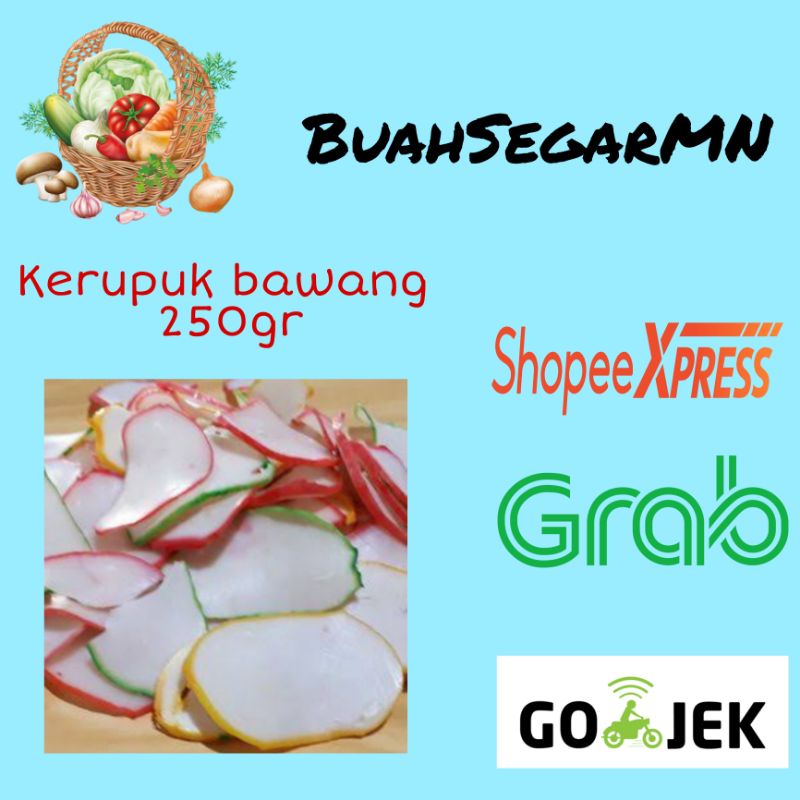 

Kerupuk bawang 250gr