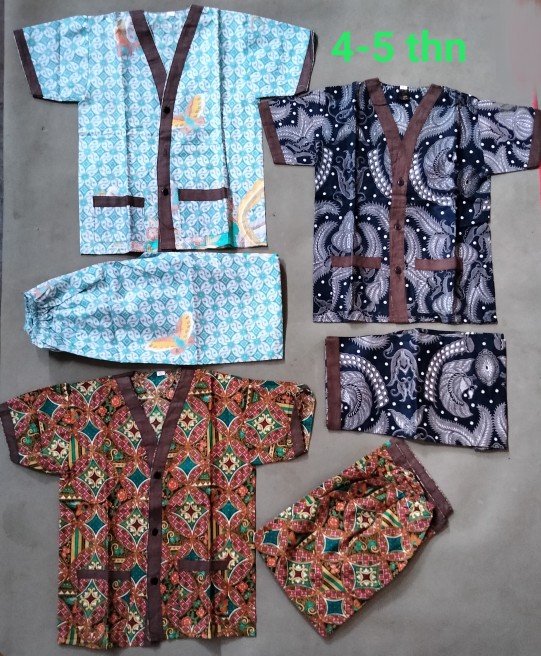 Piyama Batik Anak (produsen Langsung)