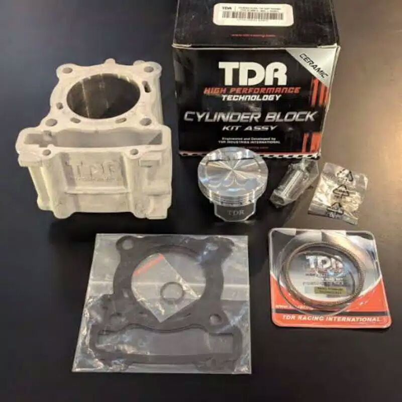 PAKET BORE UP CYLINDER BLOCK TDR N MAX / AEROX 155 ( 62,5MM 62MM 63MM )