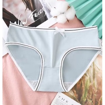 Celyne Celana Dalam Wanita Polos  Adem Anti Nyeplak Underwear Wanita Motif Pita Seamless 2021