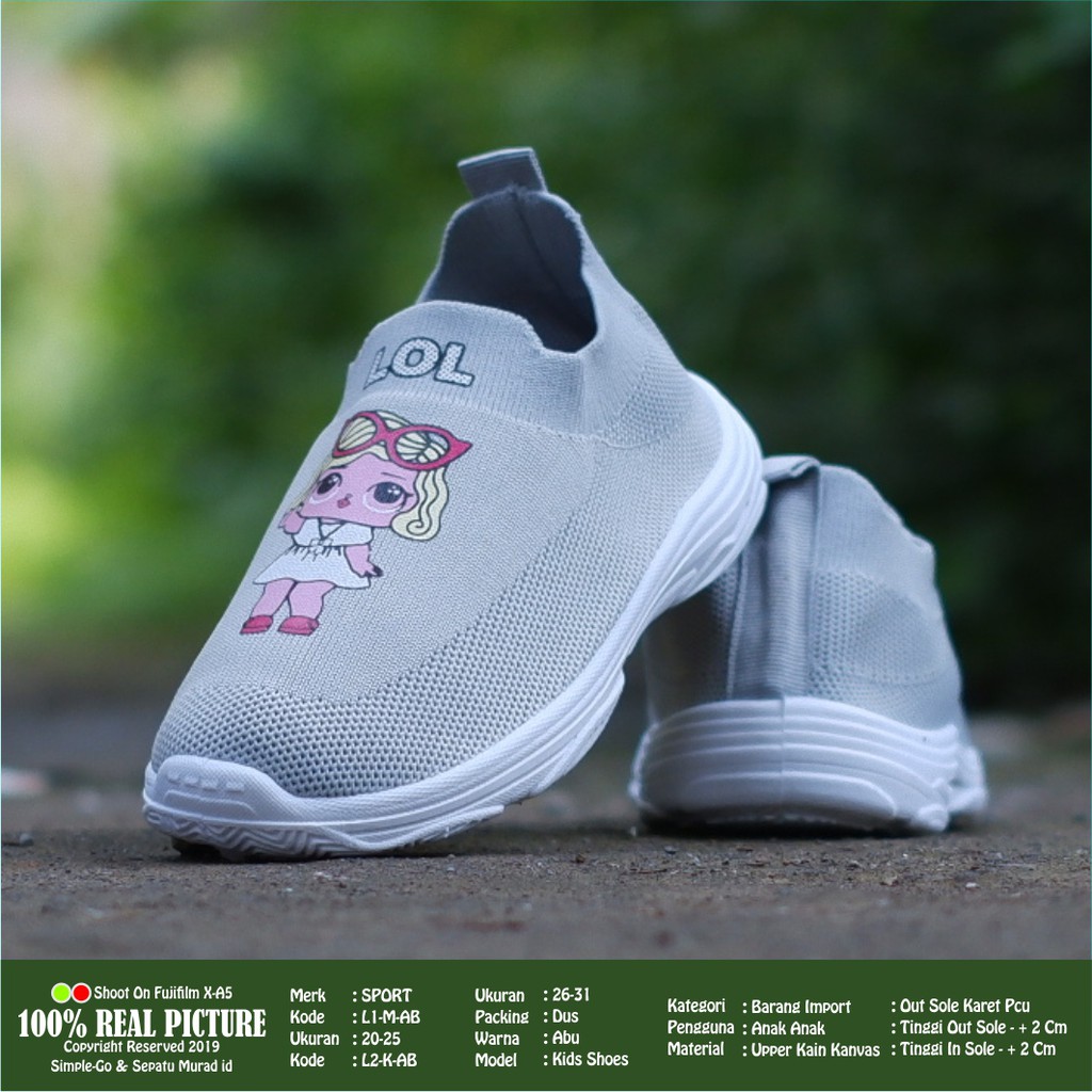 SEPATU BABY IMPORT - SEPATU BALITA MINI LUCU LLS IMPORT LLS B9 - LLS L1 20-25