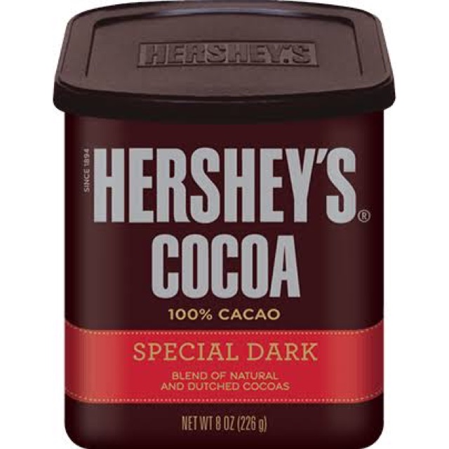 

Bubuk Cocoa Hershey's Special Dark 100 % Cocoa