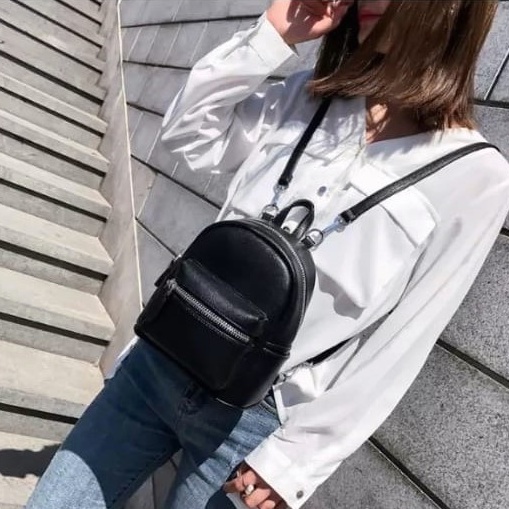 SALE! Tas Ransel Wanita Backpack Tas Ransel Mini Kekinian/Tas Import Wanita backpack wanita tas wanita branded Tas fashion wanita tas wanita murah tas wanita premium tas mini tas ransel wanita tas mini-8
