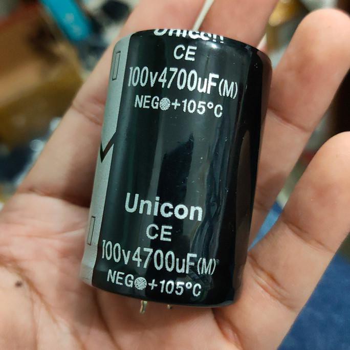 Elco 4700 100V 4700Uf Rubycon Rubicon Pcmja29 Segera Beli