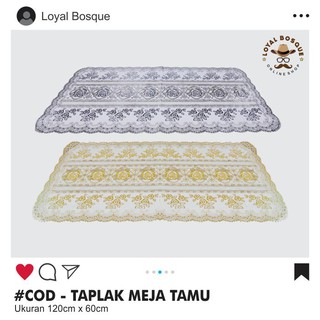 set sarung bantal sofa taplak  meja  tamu  Tenun ATBM 