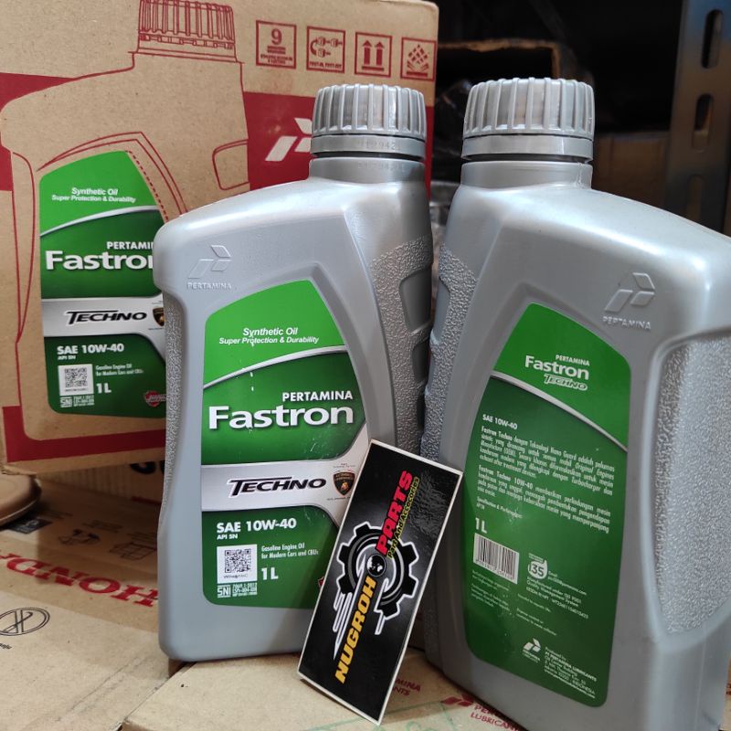 Oli Pertamina Fastron Techno SAE 10W-40 API SN 1 Liter Original