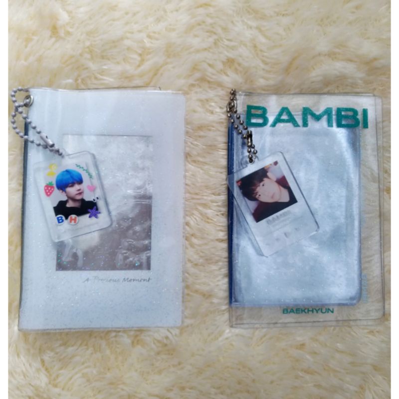 EXO BAEKHYUN PHOTOCARD HOLDER COLLECTION BOOK MERCH GOODS MERCHANDISE BINDER PHOTOCARD PC