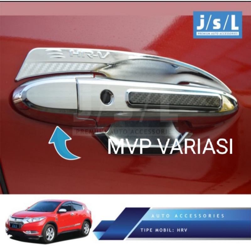Honda HRV Handle Cover Elegant Chrome Aksesoris Mobil JSL