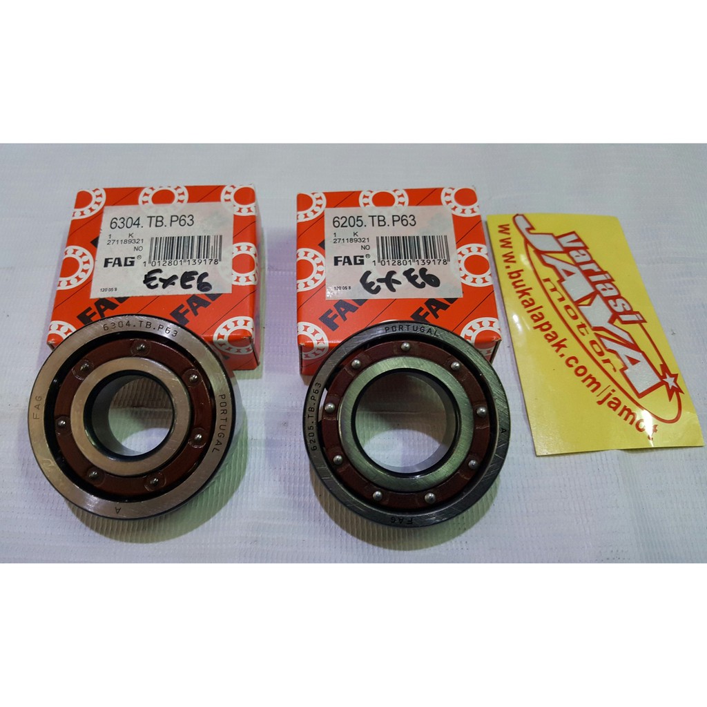 Bearing FAG Portugal Ceramic Rx King 6205 6304 TB P63 S L2655 S L Motor