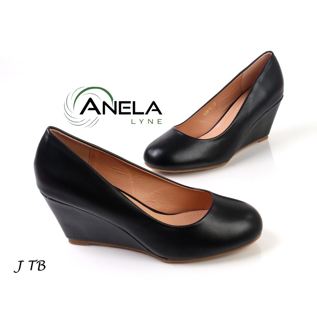 ANELA LYNE WEDGES SHOES SEPATU WANITA TB