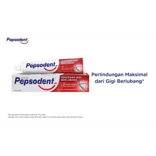 Pepsodent Pencegah Gigi Berlubang Pasta Gigi White 190 gr