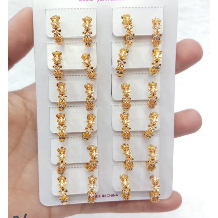 ANTING cetik anting wanita anting xuping anting yxy anting anti karat tidak luntur