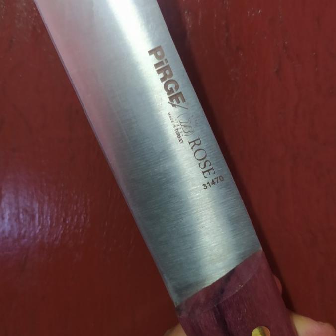 Pisau Sembelih Pirge | Butcher Knife Pirge Rosewood 25Cm