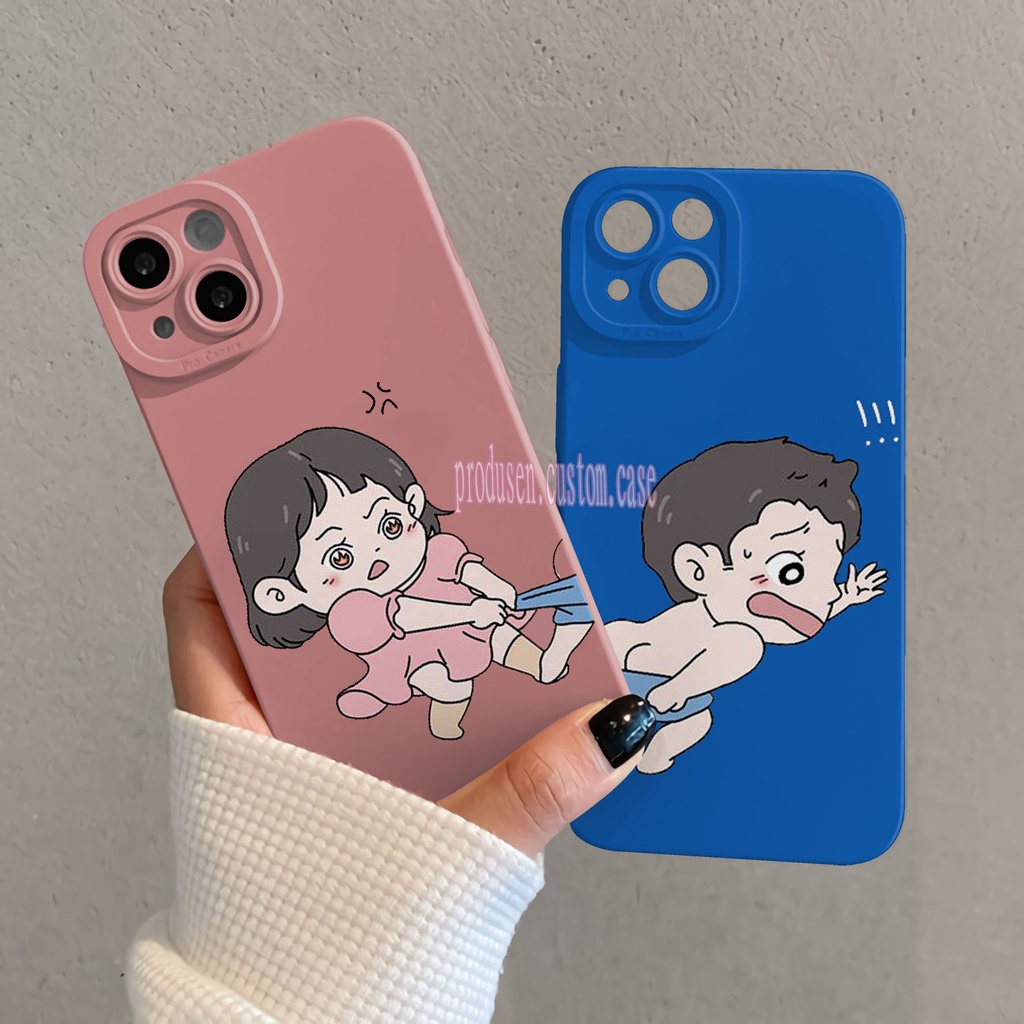 case custom couple terbaru softcase procamera tpu macaron for redmi 5a redmi 6a redmi 9a redmi 9c #f