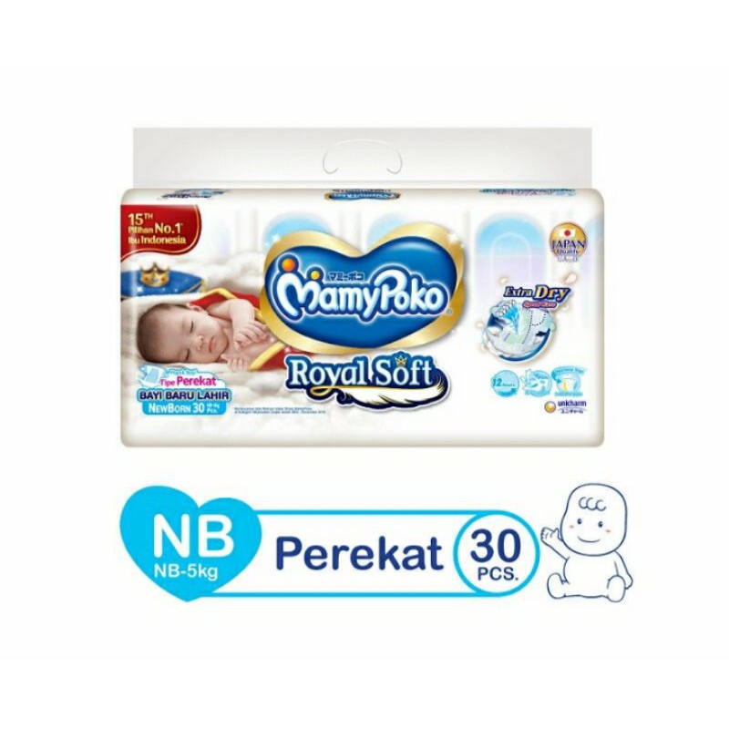 Mamypoko royal soft newborn 30