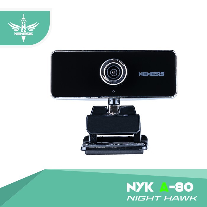 Webcam nyk nemesis wired usb 30fps 960p Hd live streaming zoom skype obs night hawk a80 - Pc web camera a-80