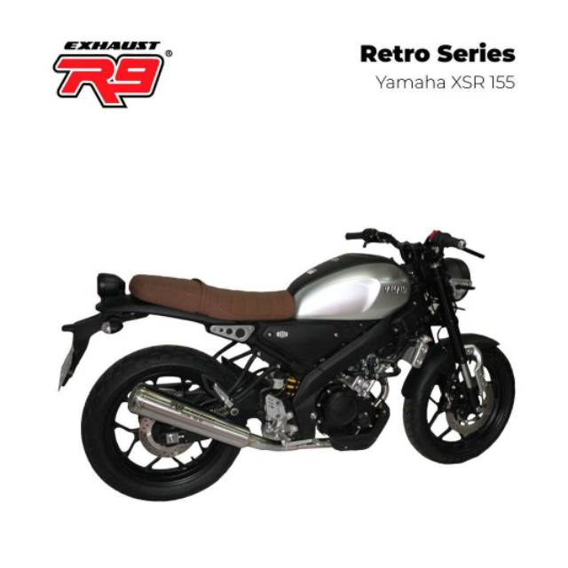 Knalpot R9 Retro Series Yamaha XSR 155