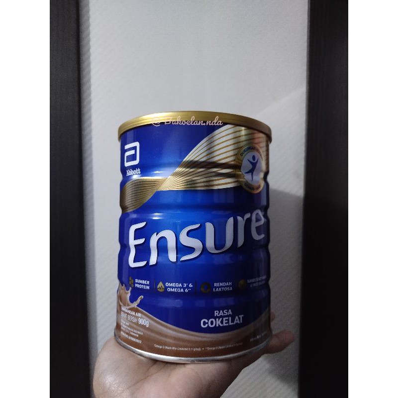 

ENSURE Susu Nutrisi Dewasa Rasa Coklat Tin 900gr