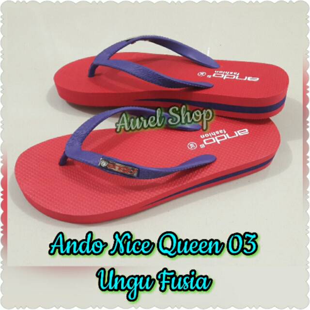 Ando Nice Queen 03 Ungu Fusia