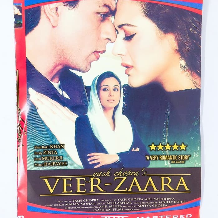 New Movie Kaset Dvd Film India Veer Zaara Film Drama Sedih Romantis India Shopee Indonesia
