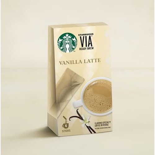 

STARBUCKS VANILLA LATTE VIA READY BREW