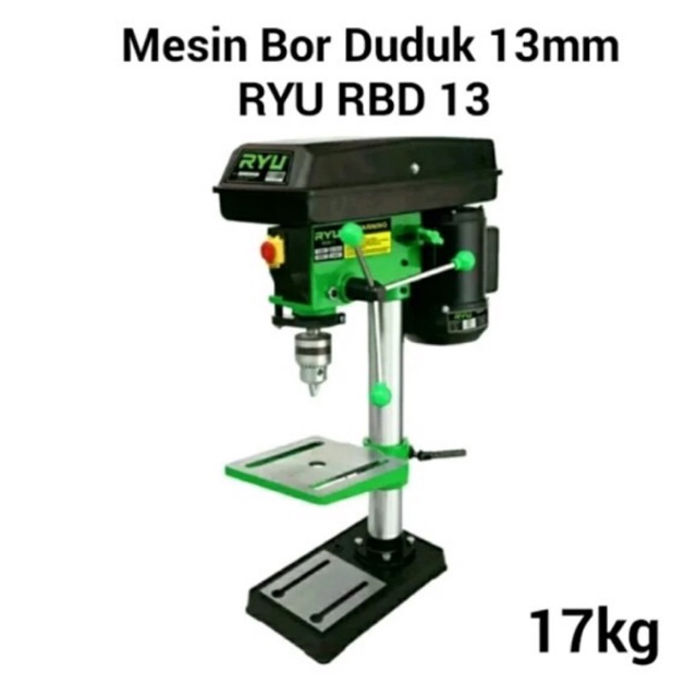 MESIN BOR DUDUK 13mm RYU BENCH DRILL 13mm RYU