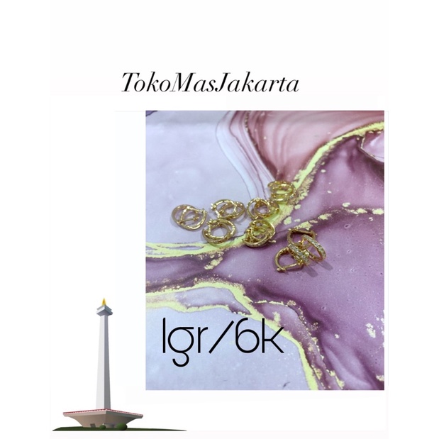 Anting Cepet Kadar 6K - 1 Gram