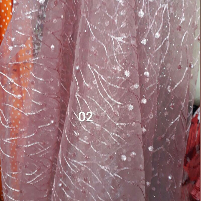 Bahan tile akar mutiara/Kain tile mutiara/Bahan tile