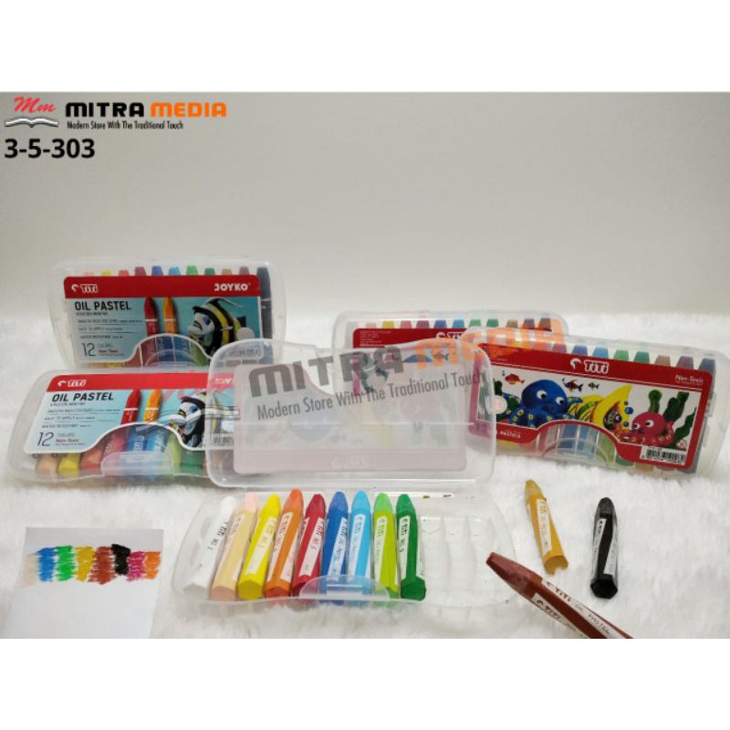 

CRAYON / OIL PASTEL 12 WARNA