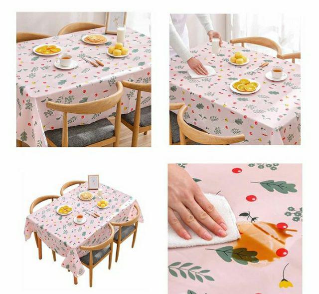 [1kg 6pcs] Taplak Meja Alas Meja Motif Anti Air Ukuran Besar