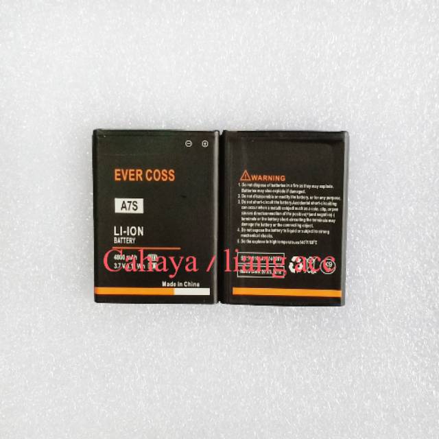BATERAI EVERCOSS A7S BATTERY