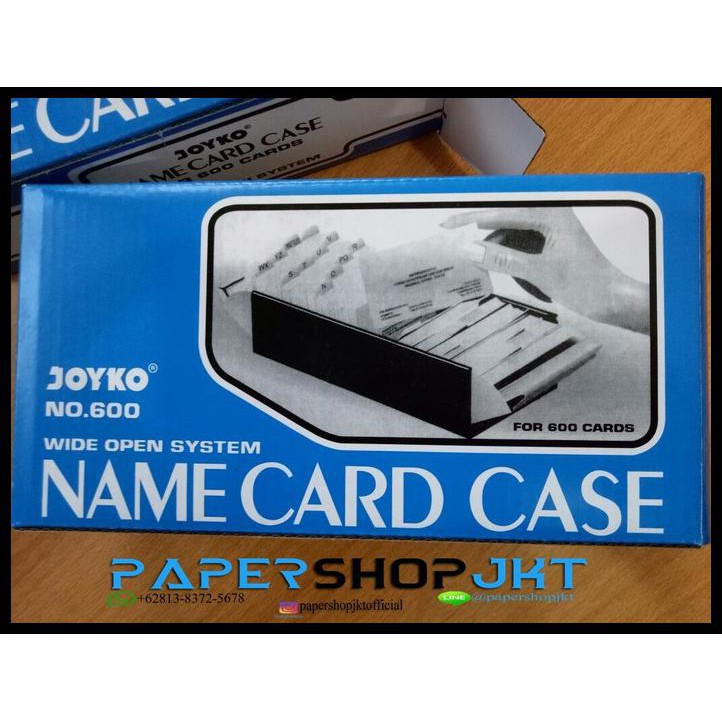 

GROSIR!!! BOX NAME CARD / NAME CARD CASE 600 JOYKO / KOTAK KARTU NAMA
