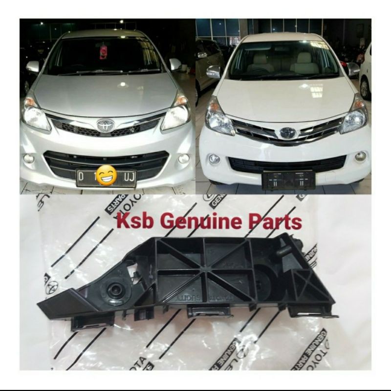 Support Bracket Breket Bumper Bemper Depan Kiri Avanza Veloz Xenia Ori