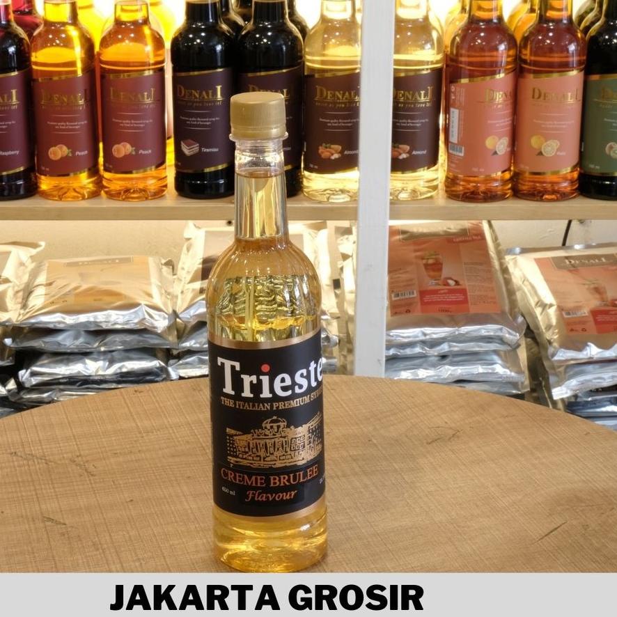 

Terlaris Trieste Syrup Creme Brulee 650 ml - Trieste Sirup Creme Brulee serbuuu !