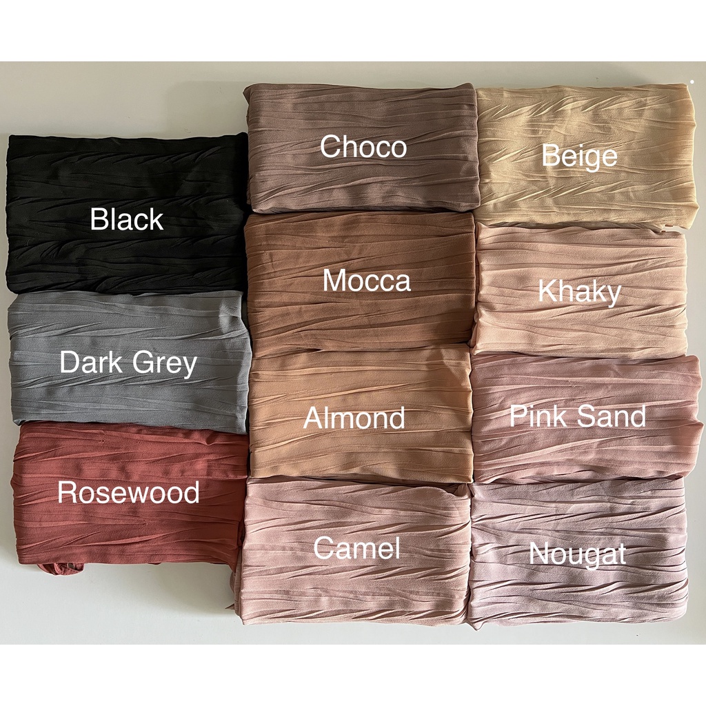 BERGO PLISKET PADI ZAFRON ZIGZAG INSTAN