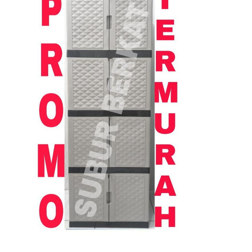 ➤ Lemari Plastik Lemari Pakaian TABITHA PROMO TABITHA  ⅍