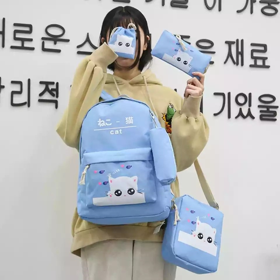 [COD] Tas Ransel Anak Gadis Perempuan Backpack Sekolah Murah Anti Air Terbaru 2023