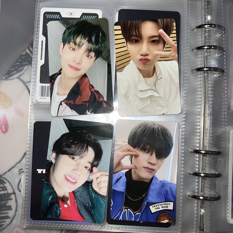 [READY STOCK] BENEFIT FANSIGN TREASURE WONDERWALL FULLSET JIHOON JUNKYU DOYOUNG HARUTO
