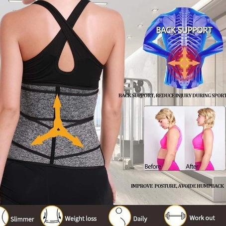 Terbaru WAIST TRAINER DOUBLE STRAP ..