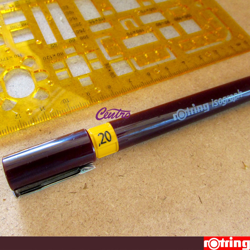 

Rotring Rapido Isograph 0,2 Technical Drawing Pen 0.2