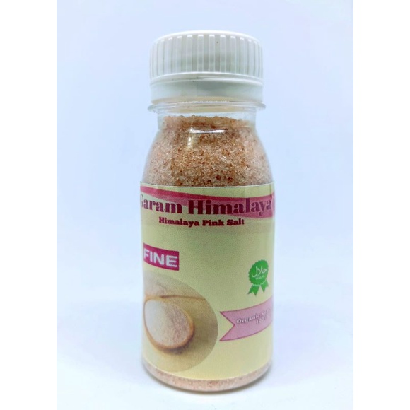 Garam Himalaya Pink Salt//Halus Organic Kemasan Premium 100gr