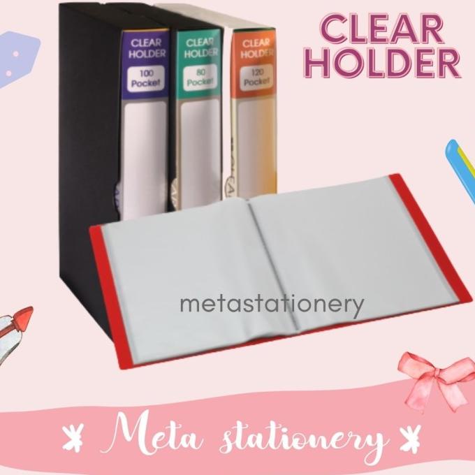 

Office & Stationery | Document Organizer | Clear Holder 100 Pocket F4 Inter X | Best Seller